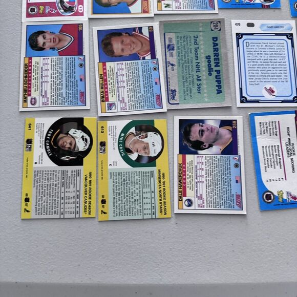 NHL Hockey Card Lot Mixed Lot of 29 Topps Score 91 - Picture 15 of 16